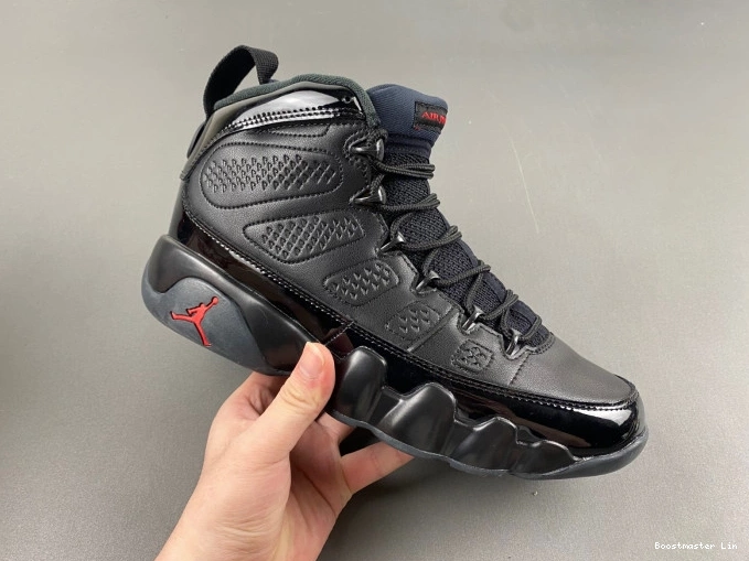 Boostmaster lin Bred Jordan Air 9 Patent Retro 302370-014 0712
